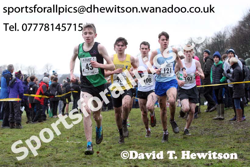 Mens under-17s Northern Cross Country, Knowsley Safari Park. Photo: David T. Hewitson/Sports for All Pics
